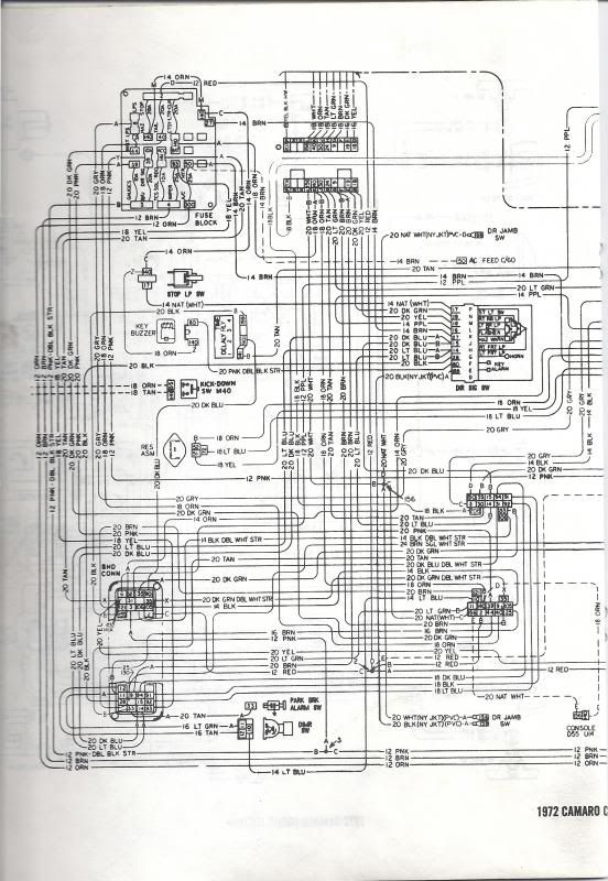 Having trouble finding a 72 wiring diagram | NastyZ28.com